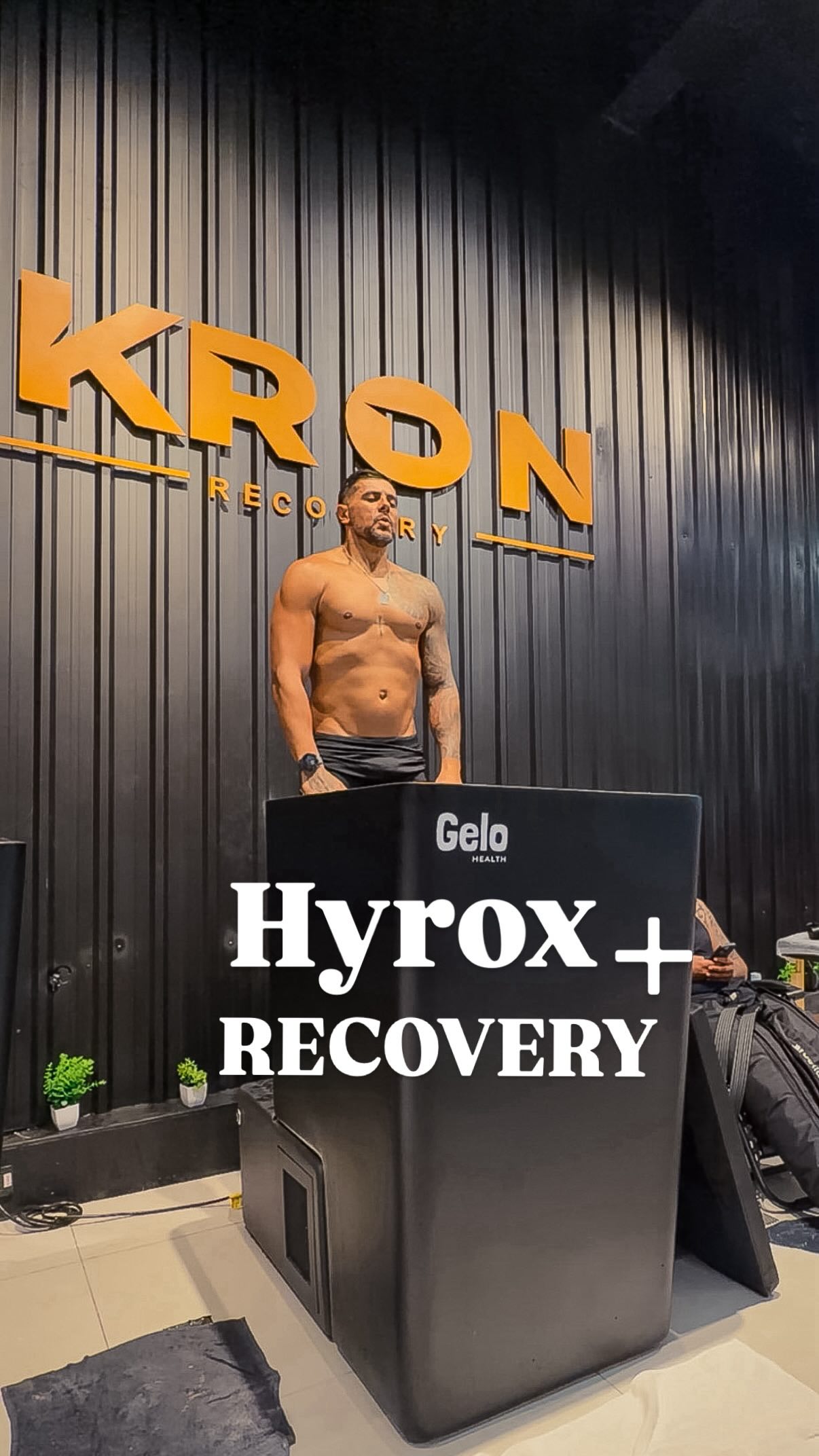 Área Kron Recovery no centro de treinamento